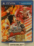 One Piece Burning Blood Sony Ps Vita Playstation Pal Ita Italien Nouveau