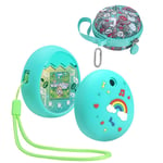 Sac De Rangement En Silicone Pour Machine À Jeux Pour Animaux De Compagnie, Sacoche De Protection Électronique À Motifs De Dessin Animé Pour Cadeaux D'anniversaire Tamagotchi Pix