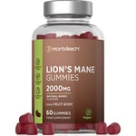 Lions Mane Gummies 2000mg | 60 Count | High Strength | By Horbaach