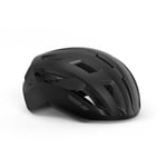 MET - Vinci MIPS Road Cycling Helmet In Black Size Large (58-61 cm)