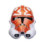 Star Wars The Black Series, Casque électronique Premium Soldat Clone d'Ahsoka 332e Bataillon, The Clone Wars, Cosplay pour Adultes