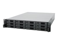 Synology Sa3410 - Nas-Server - 12 Fack - Kan Monteras I Rack - Sata 6Gb/S / Sas - Raid Raid F1, Jbod, Raid 0, 1, 5, 6, 10 - Ram 16 Gb - Gigabit Ethernet / 10 Gigabit Ethernet - Iscsi Support - 2U