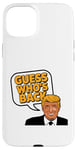 Coque pour iPhone 15 Plus The Comeback Commander : l'inauguration de Donald Trump