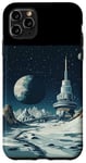 Coque pour iPhone 11 Pro Max Tenue de rêve pour la base de Living on the Moon