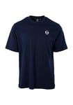 Sergio Tacchini Din T-Shirt pour Homme XXL Bleu Marine/Blanc.