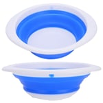 (small)Collapsible Basin Plastic Collapsible Dish Basin Laborsaving With