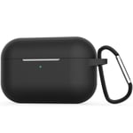 Apple Airpods Pro Charging Case Deksel m. Karabinkrok - Svart