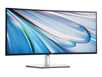 Dell Ultrasharp U3425we - Led-Skärm - Böjd - 34" (34.14" Visbar) - 3440 X 1440 Uwqhd @ 120 Hz - Ips - 300 Cd/M² - 2000:1 - 5 Ms - Thunderbolt 4, Hdmi, Displayport - Högtalare - Med 3 Års Grundläggande Maskinvarusupport Med Avancerat Byte Efter Fjärr