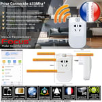 PL-508R Module Prise Connectée Smartphone Porte de Garage Volets Roulants 433MHz