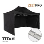 Pop-up teltta 3x4,5 Zeltpro TITAN, musta