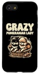 iPhone SE (2020) / 7 / 8 Crazy Pomeranian Lady Pomeranians Pom Dog Case