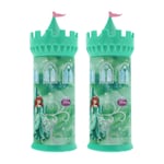 Disney Childrens Unisex Princess Ariel Castle Bubble Bath 350ml x 2 - One Size