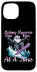 Coque pour iPhone 15 MAKING MEMORIES ONE RUN AT A TIME