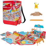 Sac à dos - BANDAI - Pokémon du dresseur Thème Plage - S’ouvre et devient une super arène