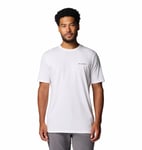 Columbia Montrail Columbia Men's Rockaway River Graphic SS Tee White/Winding Wonder, White, Winding Wonder, S