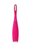 FOREO ISSA 3 la brosse à dents sonique ultra-hygiénique et rechargeable de FOREO poils en silicone et en polymère,tête de brosse d'une durée de 6 mois,16 intensités,365 utilisations par charge,Fuchsia