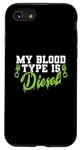 Coque pour iPhone SE (2020) / 7 / 8 Mon groupe sanguin est Diesel Auto Mechanic