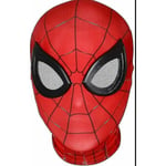 Spiderman Mask Halloween Kostym Cosplay Balaclava Hood Vuxna Barn (svart/röd)