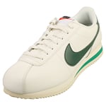 Nike Cortez Womens Fashion Trainers in Sail Green Malachite - 4.5 UK