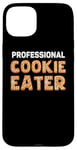 Coque pour iPhone 15 Plus Professional Cookie Eater Biscuits de pain d'épice