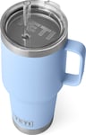 Yeti Rambler 35 Oz/994 ml Straw Mug termosmugg Big Sky Blue OneSize - Fri frakt