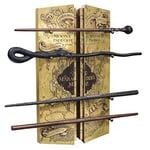 The Noble Collection The Marauder Wand Set with Map Display Stand - 31.5in (43cm) Resin Marauder Wands - Officially Licensed Harry Potter Film Set Movie - Gifts for Harry Potter Fans