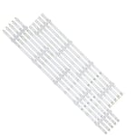 1 lot Bande de rétro-éclairage "" Nipseyteko"" LED pour Philips TV 50 "", TPT500U1-QVN03.U REV.S5B0T 50PUS6162 LB50086 LB50082 50PUS6272 LBM500M0501-GS-2(R) L Nipseyteko