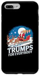 Coque pour iPhone 7 Plus/8 Plus Trumps For Everybody Santa Sleigh Christmas Holiday (Les