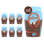 Options Belgian Chocolate Instant Hot Chocolate Drink 395g (6 pack)