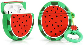 Rubber Case For Apple AirPods Gen 1 / 2 Watermelon Silicone Protective Cover UK