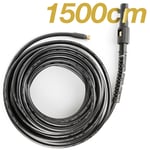 Skecten - Tuyau de Nettoyage Haute Pression 15M, 160 bar 2300 psi Tuyau de Vidange, Comprend Adaptateurs pour Karcher Série k (K1-K7 )et Lavor, Idéal