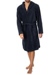 Tommy HilfigerIcon Hooded Bath Robe - Navy Blazer