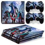 Kit De Autocollants Skin Decal Pour Ps4 Prometal Gear Solide V,T1tn-P4pro-6331