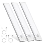 OUILA Lampe de Placard, Eclairage Led Rechargeable Interieur Placard,Sans Fi,Dimmable Lampe Led Detecteur Mouvement,Lumière Led pour Armoire Placard Escalier Cuisine