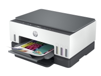 HP Smart Tank 670 All-in-One - Multifunksjonsskriver - farge - ink-jet - påfyllbar - Letter A (216 x 279 mm)/A4 (210 x 297 mm) (original) - A4/Legal (medie) - opp til 11 spm (kopiering) - opp til 12 spm (trykking) - 150 ark - USB 2.0, Wi-Fi(ac), Blue