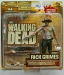 McFarlane Walking Dead Series 2 Deputy Rick Grimes Action Figure Interchangeable