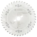 Bosch 2608642111 BSWOS 40 Tooth Top Precision Circular Saw Blade, 0 V, Silver