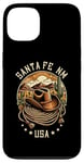 Coque pour iPhone 13 Santa Fe Nouveau Mexique Style Rétro Sud-Ouest