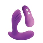 XR Rechargeable 10X G-Pearl G-Spot Clitoral Remote Control Vibrator Sex Toy