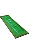 BRFDC Golf Mats Golf Hitting Mat Swing Practice Mat Roll Up Golf Mat Indoor Practice Mat Golf Mat (Color : Green, Size : 0.5 * 3m+6 balls)