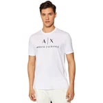 Debardeur EAX  Tee shirt Armani Homme Blanc - 8NZTCJ Z8H4Z 1100