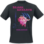 Black Sabbath Paranoid Tracklist T-Shirt black