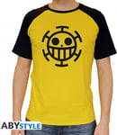 One Piece Trafalgar Law T-Shirt Yellow (Medium)