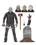 Official NECA Friday the 13th Part 5 Ultimate Jason Voorhees 7" Action Figure