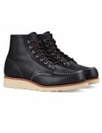 Red Wing Women&apos;s 3373 Heritage 6" Moc Toe Boot - Black Boundary Leather Colour: Black, Size: UK 5.5 (W)