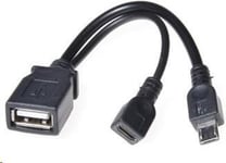 Premiumcord Usb A-F, Micro Usb-F, Micro Usb-M Otg Cable (29601032099121)