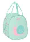 Safta PREESCOLAR CARACOL - Trousse isotherme préscolaire, trousse pour enfant, adaptable au chariot, idéale pour les enfants de 5 à 14 ans, confortable et polyvalente, qualité et résistance, 19 x 14 x