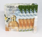 5x GUERLAIN Aqua Allegoria NETTARE DI SOLE Eau De Toilette (5x1.5ml Sample Size)