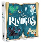 Rivage - Jeu d'exploration - Jeu à Cocher - de 1 à 5 Joueurs - dès 8 Ans - Tactique, stratégie et réflexion - Version Française - Catch Up Games - Blackrock Games