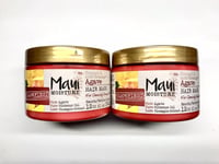 2 X Maui Moisture Strength & Anti-Breakage + Agave Hair Mask 2x340g